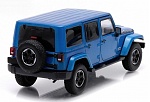 Jeep Wrangler 4x4 Unlimited Freedom Edition 5 Doors (Hard Top) 2014 Hydro Blue 
 
: GreenLight 
 : 930 