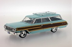 Ford Country Squire   light blue 
 
 1300     "modelcarsheritage.ru"