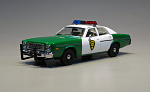 Plymouth Fury Chickasaw County Sheriff 1975  (Greenlight) 1\43