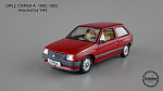 OPEL CORSA A  1982–1993  (Hachette) 1\43