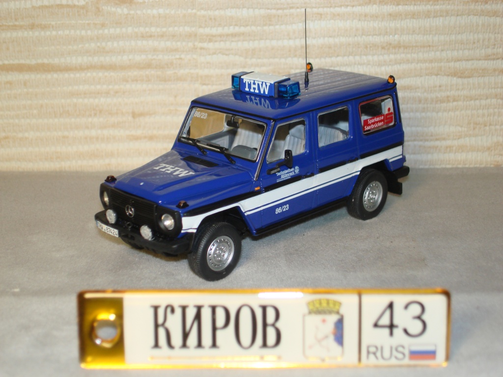 MERCEDES-BENZ 230 GE (W460), 1991.

'THW SAARBRUCKEN'

: Minichamps

  =	2,594 .

 : "ritmonexx"